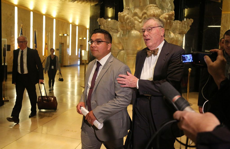 Officer Jeronimo Yanez at the Ramsey County, Minn., courthouse in St. Paul on May 30. (Star Tribune)